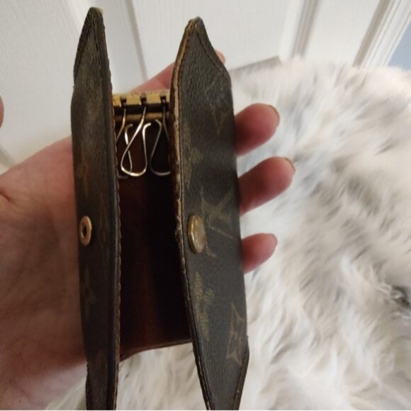 Vintage Louis Vuitton LV monogram compact key holder y2K - Picture 8 of 13